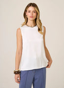 Blusa Reta Sem Manga Aline Dudalina Feminina