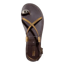 Rasteira Metalizada Dourada Metal Bold