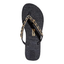 Chinelo Flip Flop Verniz Black