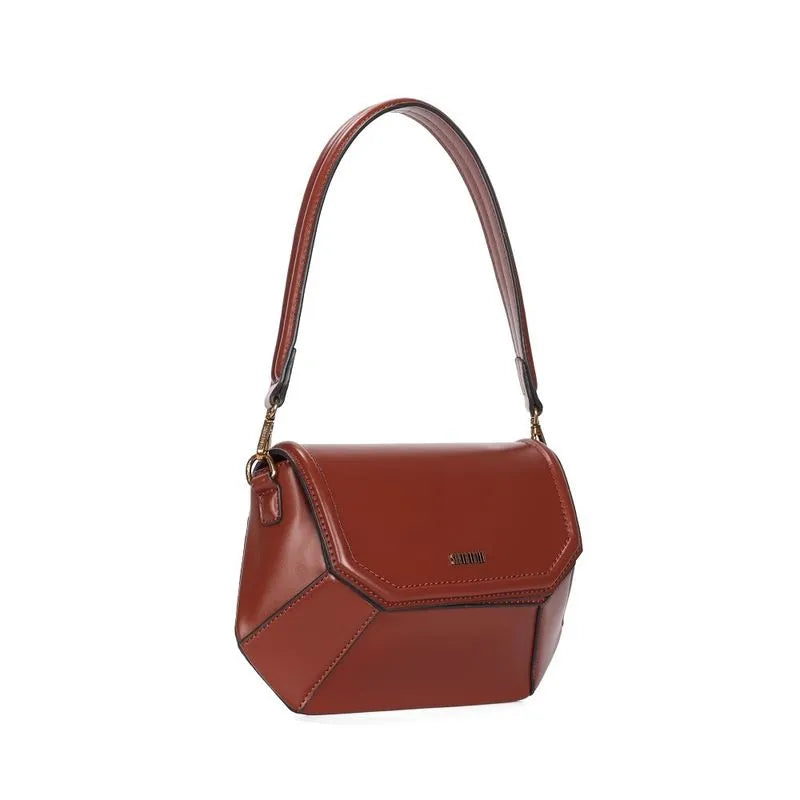 Bolsa Baguete Estruturada Soft Preta
