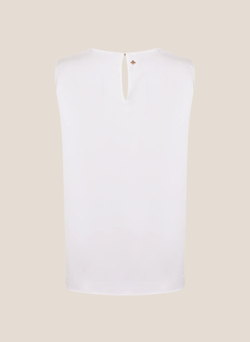 Blusa Reta Sem Manga Aline Dudalina Feminina