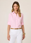Camisa Regular Fit Linho Color Dudalina