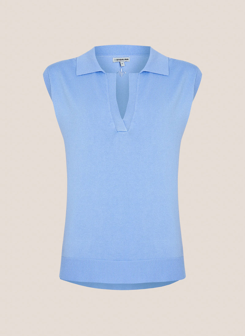 Polo Tricot Regata Gisele Dudalina Feminina