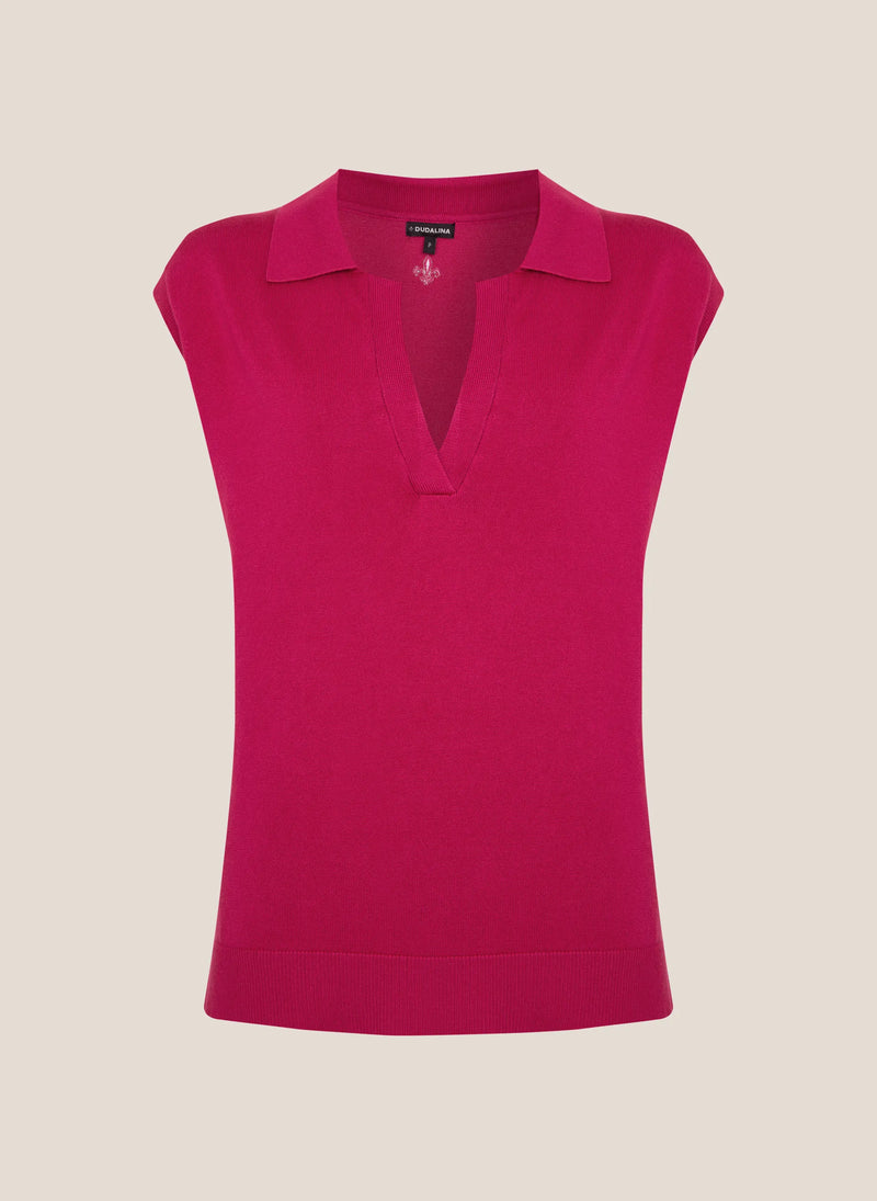 Polo Tricot Regata Gisele Dudalina Feminina