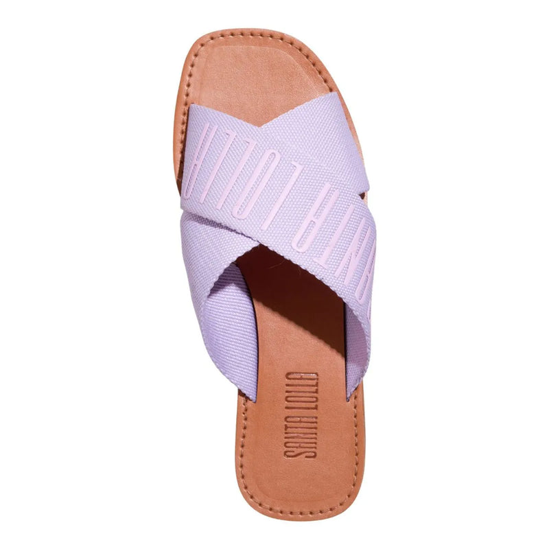 Rasteira Gorgurao Roxo Lilas