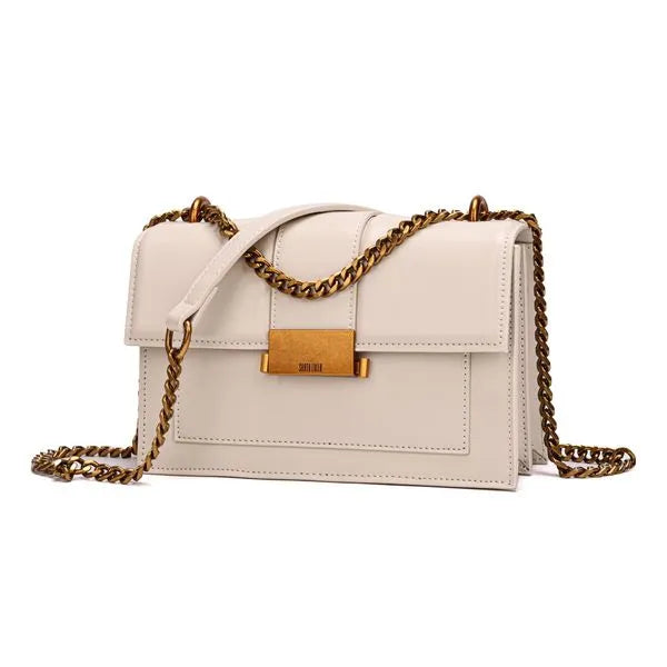 Bolsa Soft Bege Alça Transversal