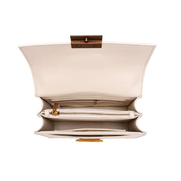 Bolsa Soft Bege Alça Transversal