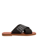 Rasteira Gorgurão Preto