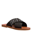 Rasteira Gorgurão Preto