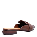 Mule Napa Madri Bico Fino Marrom Siberia