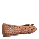 Sapatilha Couro Tressê Marrom Claro