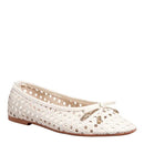 Sapatilha Couro Tressê New Marfim