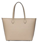 Bolsa Shopper Bege Santa Lolla Universitaria Grande Alça Fixa Mão