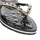 Chinelo Flip Flop Verniz Black