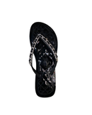 Chinelo Flip Flop Verniz Black