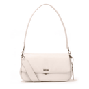 Bolsa Baguete Soft Média Off White Alça Dupla