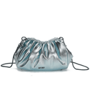 Bolsa Santa Lolla Prata Metalizado Correntes