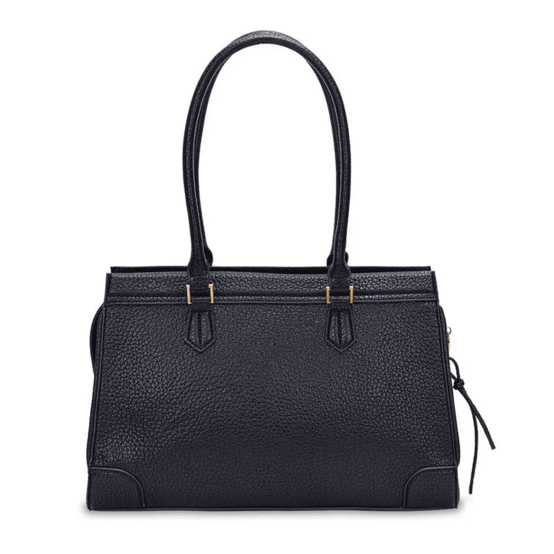 Bolsa Quadrada Preta Floater Alça De Ombro