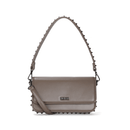 Bolsa Pequena Soft Cinza Alça De Ombro