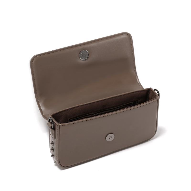 Bolsa Pequena Soft Cinza Alça De Ombro