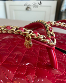 Flip Flop Verniz Vermelho Eletric Red